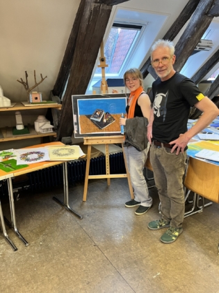 Abschlussaustellung der Kunstkurse des E-Jahrgangs 33