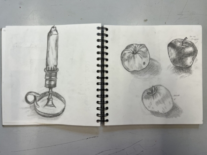 Abschlussaustellung der Kunstkurse des E-Jahrgangs 36