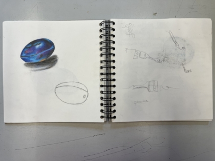 Abschlussaustellung der Kunstkurse des E-Jahrgangs 38