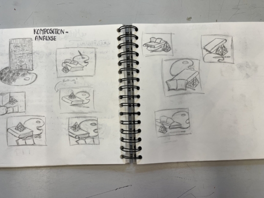 Abschlussaustellung der Kunstkurse des E-Jahrgangs 40