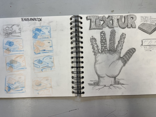 Abschlussaustellung der Kunstkurse des E-Jahrgangs 41