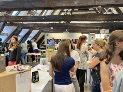 Abschlussaustellung der Kunstkurse des E-Jahrgangs 6