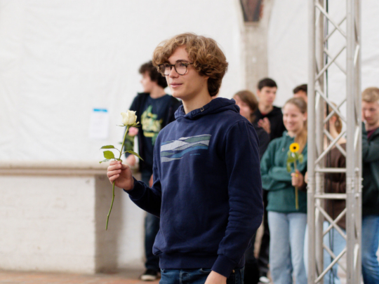 Einschulung der neuen Sextaner*innen