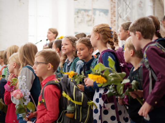 Einschulung der neuen Sextaner*innen