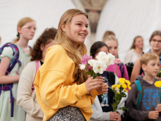 Einschulung der neuen Sextaner*innen