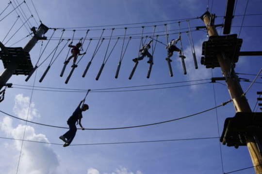 wackelige Angelegenheit