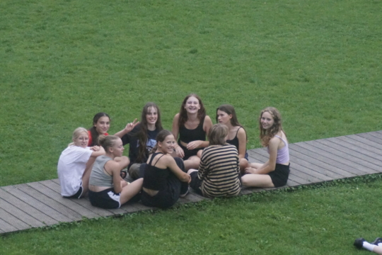 bei der Abendplanschmiede erwischt