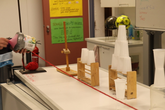 Chemie Experimente im Chemieraum