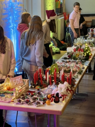 Verkauf im Refektorium