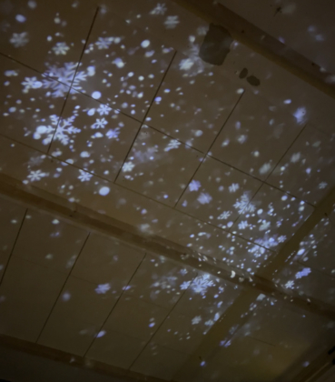 Schneeflocken Projektor