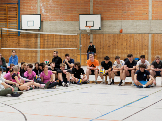 Volleyballturnier des Q2-Jahrgangs
