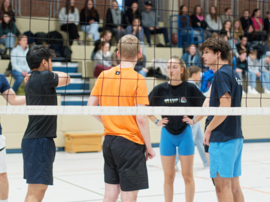Volleyballturnier des Q2-Jahrgangs