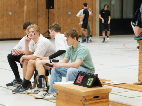 Volleyballturnier des Q2-Jahrgangs
