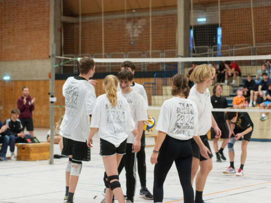Volleyballturnier des Q2-Jahrgangs