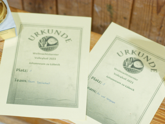 Volleyballturnier des Q2-Jahrgangs