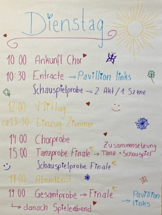 Probefahrt des Großen Musicals