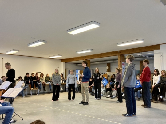 Probefahrt des Großen Musicals