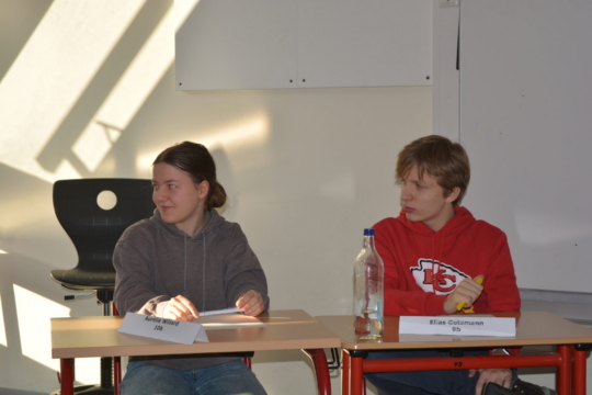 Jugend debattiert Schulwettbewerb 2024
