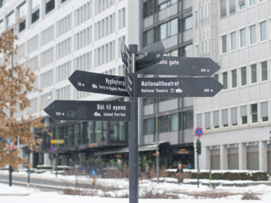 Orchesteraustausch nach Oslo