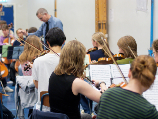 Orchesteraustausch nach Oslo