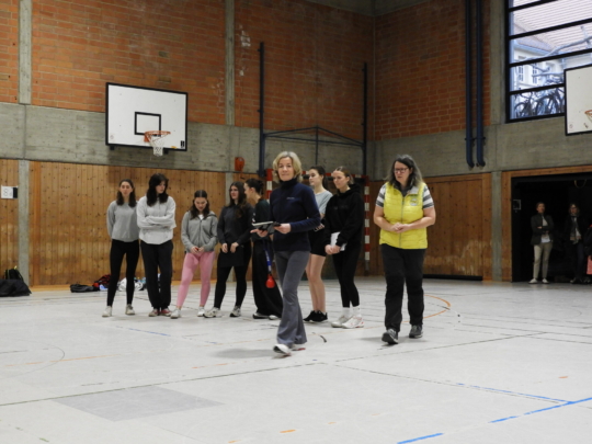 Sport- und Spieletag Basketball Klasse 8