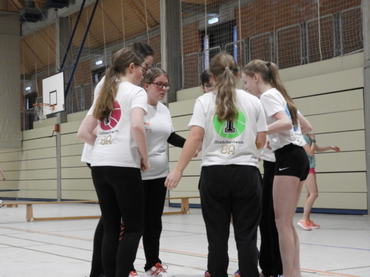 Sport- und Spieletag Basketball Klasse 8