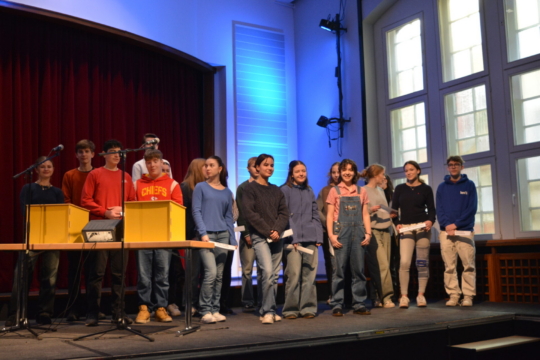 Jugend debattiert Regionalwettbewerb 2024