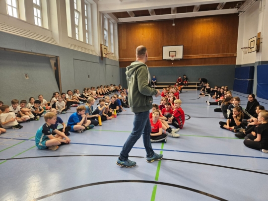 Sport- und Spieletag Völkerball Klasse 5
