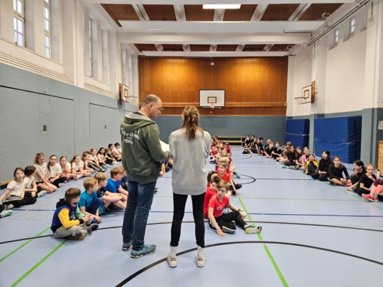 Sport- und Spieletag Völkerball Klasse 5