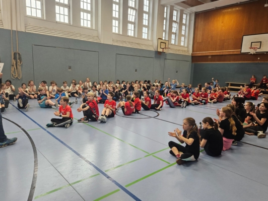 Sport- und Spieletag Völkerball Klasse 5