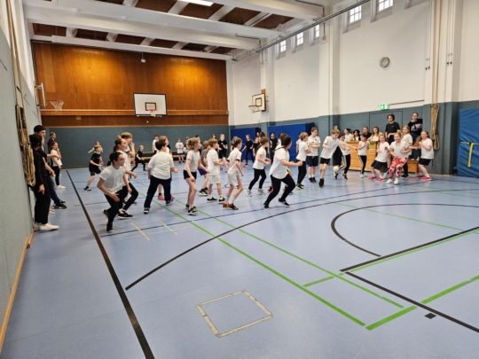Sport- und Spieletag Völkerball Klasse 5