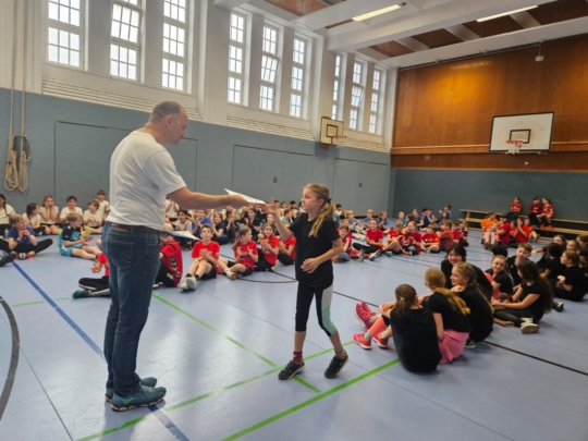 Sport- und Spieletag Völkerball Klasse 5