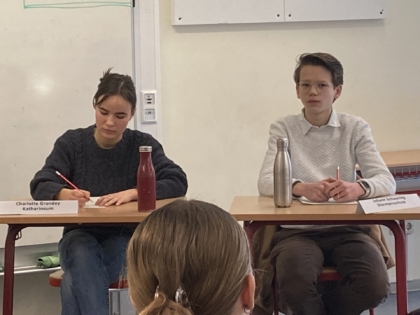 Jugend debattiert Regionalwettbewerb 2024