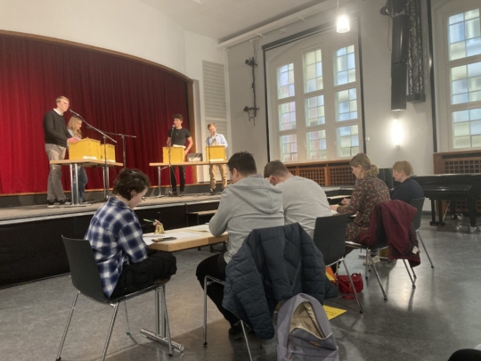 Jugend debattiert Regionalwettbewerb 2024