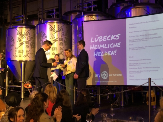 Hannes Ahrens als ehemaliger Schüler für den Berufsfachtag am Katharineum