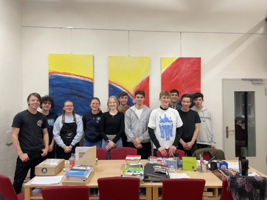 Neue Farben für das Lehrerzimmer