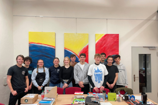 Neue Farben für das Lehrerzimmer