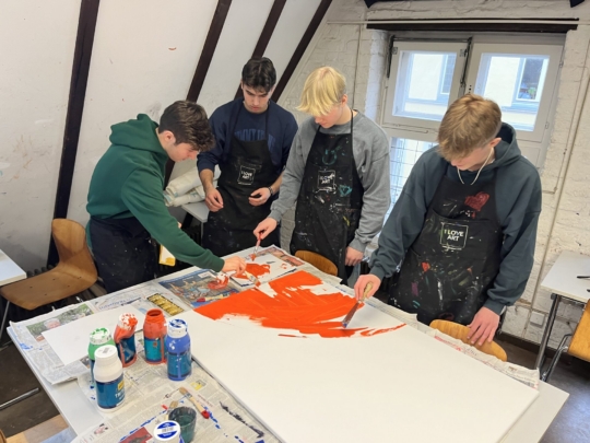 Neue Farben für das Lehrerzimmer