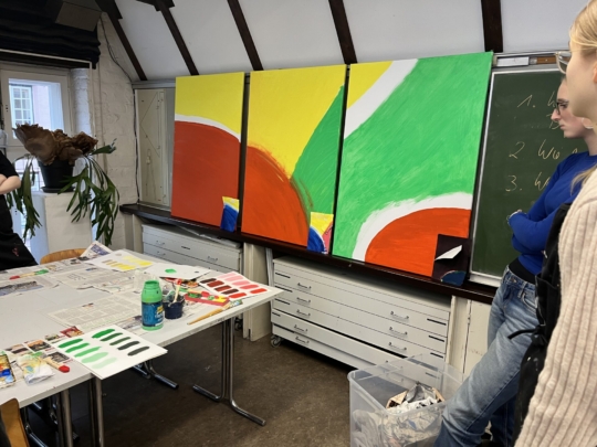 Neue Farben für das Lehrerzimmer