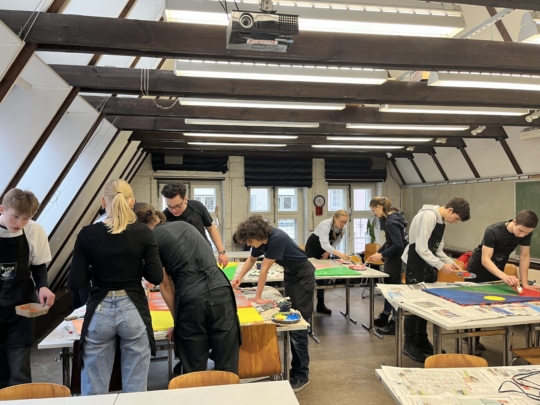 Neue Farben für das Lehrerzimmer