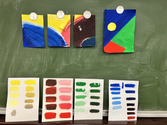 Neue Farben für das Lehrerzimmer