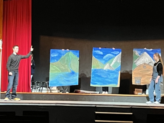 Theaterprojekt 8b - Wilhelm Tell oder die Idee von Freiheit