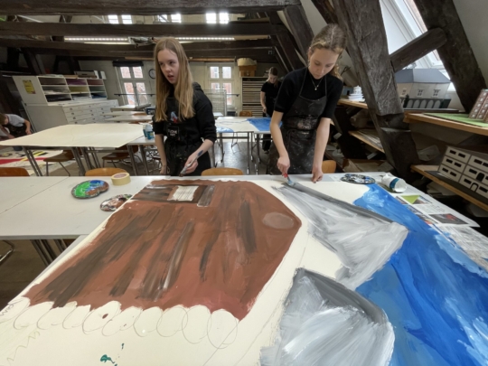 Theaterprojekt 8b - Wilhelm Tell oder die Idee von Freiheit