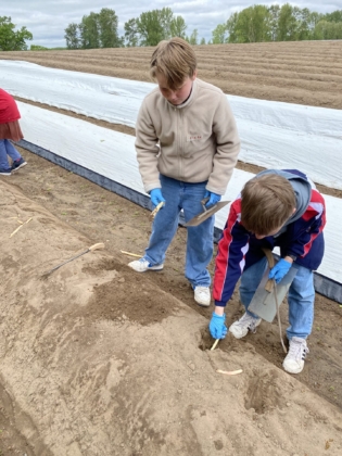 Zu Besuch auf dem Bauernhof