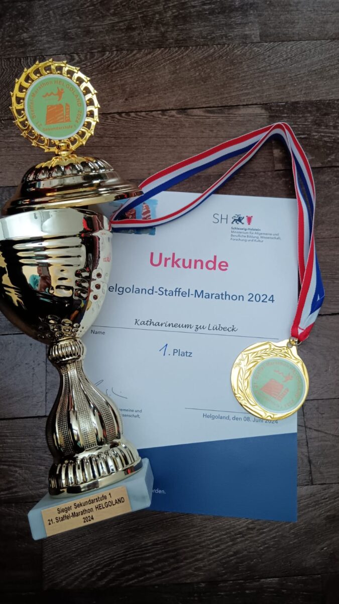 Sieg beim Staffel-Marathon auf Helgoland!