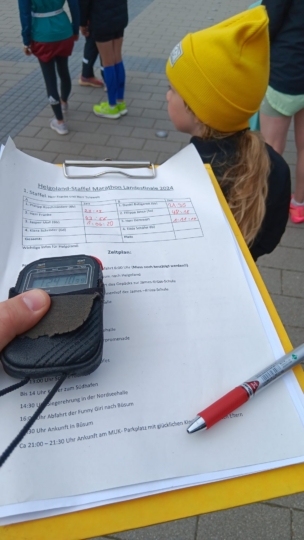 Sieg beim Staffel-Marathon auf Helgoland!