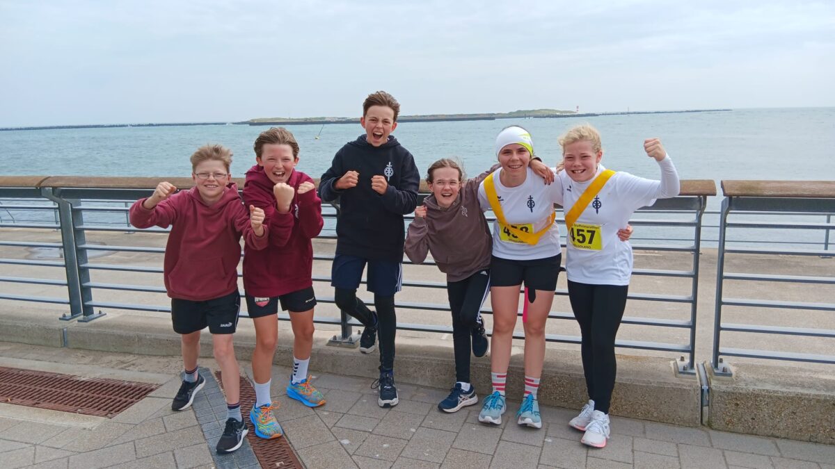 Sieg beim Staffel-Marathon auf Helgoland!