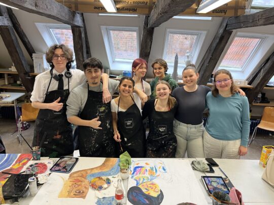 Das Kunstprojekt „Du sagst mir was!“