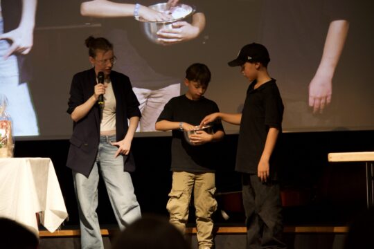 Tombola beim Klosterfest