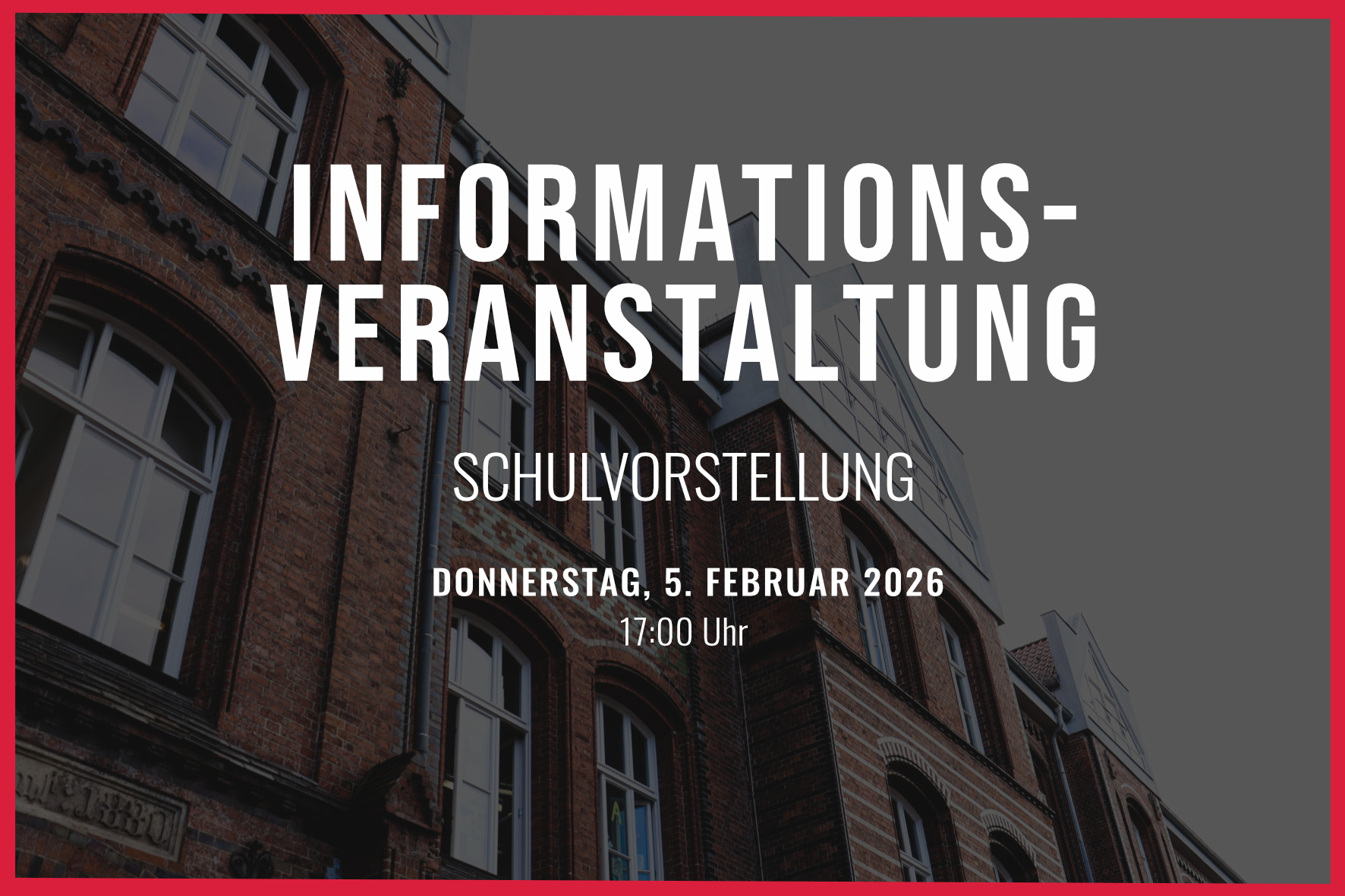 Schulvorstellung 2026 Schulvorstellung 2026